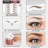 36 Pairs Eyebrow Tattoo Stickers Waterproof Peel Off 6D Eyebrow Tattoo Sticker Nature False Eyebrows Hair-Like Long Lasting Tattoo Eyebrow for Woman Makeup Tool view 3