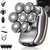 EKHOU Head Shavers for Bald Men, 5 in 1 Men's Electric Head Shaver Razor Rechargeable Cordless Hair Shaving Razors for Bald Man Waterproof Wet Dry Beard Trimmer view 1