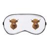Azeeda 'Highland Cow Head' Sleep/Travel Eye Mask (EY00023350) view 1