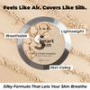 Lamel Smart Skin Silk Compact Powder - Long Lasting Pressed Finishing Powder - Oil Control Makeup, Suitable for Dry Skin, Lightweight Formula - 403 Ivory 0.28 oz view 3
