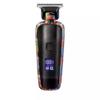 toothgeneric Hair Clippers for Men, Electric Hair Clippers Household Hair Trimmers Printing Graffiti Razor Type C USB Rechargeable Barber Shop view 1