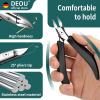 DEOU Toenail Clippers Blade for Ingrown and Thick Nails Stainless Steel Pedicure Tools at Home ingrown toenail Treatment Professional Podiatrist Nail Clippers with Upgraded Handle (Eagle Beak Pliers) view 3