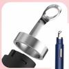 2pcs Replaceable Metal Head for Blackhead Remover, Supports WiFi Blackhead Removal view 2