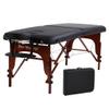PayLessHere Massage Bed Portable Massage Table 77" L 28" W 2" THK Lash Bed 2 Folding Height Adjustable PU Leather Spa Table with Oxford Bag for Spa Footmassage Facial CareSpa Tattoo view 1