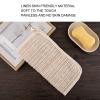 10PCS Exfoliating Washcloth,Cotton-Linen Blend Loofah Towel,Wash Rags Bath Washcloths,Mild Face Body Scrub Cloth for Makeup Removal,Body,Showering view 3