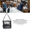 Barber Carrying Case Hair Clipper Bag, Professional Salon Hair Cutting Scissor Box Large CapacityHairdressing Tool Storage Bag, Portable Hair Styling Makeup Pet Grooming Organizer view 3