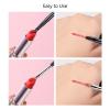 ACOSBRUOP Professional Lip Brushes for Lipstick Lip GlossMakeup Brushes Lip Brushes ApplicatorRetraltable Lip Brush Exquisite in clude Cap view 3