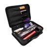 Barber Travel Case for Hair Clippers, Portable Hair Tools Organizer for Grooming Kit Hair Cutting Scissor Box, Large Capacity Hairdressing Tool Storage Bag, Hair Styling Makeup Pet Grooming Organizer view 4