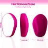 Hoelg Crystal Hair Eraser for Women and Men, Reusable Hair Removal Device, Painless Exfoliation Hair Removal Tool for Back Arms Legs(Rose) view 3