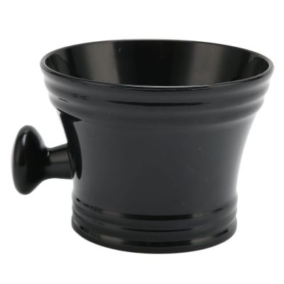 NSXAYIWE Shaving Mug, Man's Plastic Shaving Bowl with Handle Soup Bowl Barber Cleaning Soup Cup for Razors, Plastic Shaving Foam Bowls Foaming Bowls Lathering Bowls Soap Bowls Clean Shave Barber