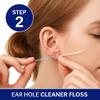 BodyJ4You Piercing Aftercare Spray Keloid Bump Removal Piercing Hole Cleaner - Earring Hole Cleaner Piercing Floss Ear Hole Cleaner - Natural Saline Wound Wash - Pierced Ears Nose Cleaning Kit view 4