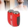 Electric Shaver, Portable Beard Trimmer Electric Shaver Full Body Waterproof Facial Shaving Portable Mens Travel Facial Hair Groomer, USB Rechargeable Electric Razors, Portable and Convenient view 4
