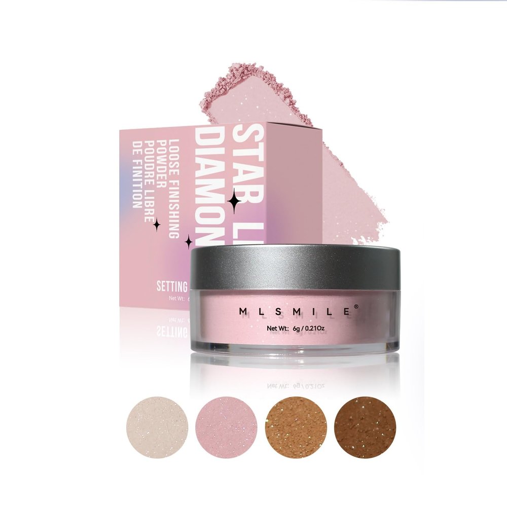Generic Light Naked Honey Powder Foundation, Matte Finish, Oil Control, Sweatproof, Makeup Setting Powder (3)