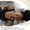 Everlasting Comfort Luxury Bath Pillow & Back Stretcher Bundle - Experience Whole Body Support view 4