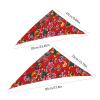 Fashionable Hair Scarf For Women Flower Print Headwear Hair Wrap Colorful Flower Headscarf Kerchief Women And Girl Fashionabl view 4