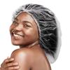 100Pcs XXL Oversized Disposable Plastic Shower Cap for Long Braids, Dreadlocks & Locs - Big Plastic Shower Cap for Black Women's Hair Treatment view 1