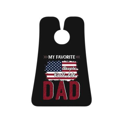 ZKLCRYTR My Favorite People Call Me Dad Men's Beard Bib Apron Waterproof Smooth Surface Beard Apron Durable Foldable Beard Hair Men's Gift