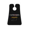 ZKLCRYTR Capricorn January Men's Beard Bib Apron Waterproof Smooth Surface Beard Apron Durable Foldable Beard Hair Men's Gift view 1