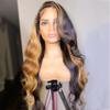 13X4 Human Hair Lace Front Wigs Pre Plucked for Women Ombre 13X4 HD Transparent Lace Frontal Wigs Human Hair Glueless Body Wave Wigs Human Hair (13x4 lace front wig, 12 inch) view 3