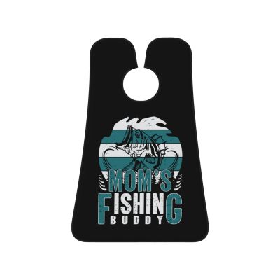 ZKLCRYTR Mom's Fishing Buddy Men's Beard Bib Apron Waterproof Smooth Surface Beard Apron Durable Foldable Beard Hair Men's Gift