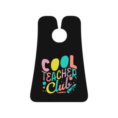 ZKLCRYTR Cool Teacher Club Men's Beard Bib Apron Waterproof Smooth Surface Beard Apron Durable Foldable Beard Hair Men's Gift