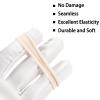 100 Pack No Damage Solid Hair Ties For Women Thick Hair,Soft Seamless Colorful Ponytail Holders for Girls,Elastic Hair Bands (Mix Brown) view 4