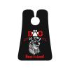 ZKLCRYTR Dog Is My Best Friend Men's Beard Bib Apron Waterproof Smooth Surface Beard Apron Durable Foldable Beard Hair Men's Gift view 1