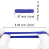 100 Pack No Damage Solid Hair Ties For Women Thick Hair,Soft Seamless Colorful Ponytail Holders for Girls,Elastic Hair Bands (Mix Bright) view 4