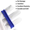 100 Pack No Damage Solid Hair Ties For Women Thick Hair,Soft Seamless Colorful Ponytail Holders for Girls,Elastic Hair Bands (Mix Color) view 3