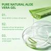 Berlaney Organic Aloe Vera Gel 17oz for Face and Body & Hair, 99.75% Organic and 100% Pure Aloe Vera Made within 12 Hours of Harvest, Aloe Vera For Deep Moisturizes and Sunburn Relief view 2