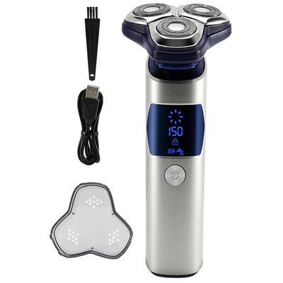 EKHOU Head Shavers for Bald Men, Electric Razor for Men Intelligent Wet Dry Beard Shaving Trimmer Razor Shaver Electric Beard Remover ABS Rechargeable Trimmer