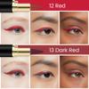 evpct 2Pcs Red Dark Red Gel Eye Liner Pencils Eye Black Face Paint Stick Halloween Makeup Set Waterproof Smudge Proof Liquid Eyeliner Pen Crayon Smokey Eye Liners delineador de ojos contra el agua view 4