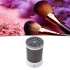 BHFFTHK Electric Makeup Brush Cleaner Machine,Automatic Cosmetic Brush Cleaner Fast Brush Cleaning Makeup Brush Wife,Girlfriend(Gray) view 1