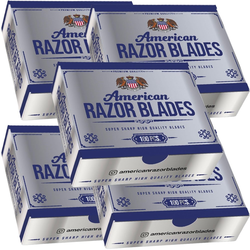 American Razor Blades from The Shave Factory - Single Edge Razor Blades (5)