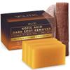 VALITIC Kojic Acid and Turmeric Soap for Dark Spots and African Net, 3 Pack view 1