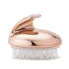 2 Pack Hair Scalp Massager Shampoo Brush and Adult Flexible Exfoliator Healthy Hair Scalp Massager Hair Growth Scalp Scrubber for Bath (Rose Gold) view 1