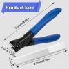 BienBion Toenail Clippers for Adult Thick Nails,Oversized 0.5 Inch Wide Sharp Jaws Heavy Duty Nail Clippers for Hard and Ingrown Nails,Anti-Slip Long Handle Nail Clippers for Men and Elderly (A-Blue) view 3