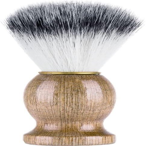 1Pc Men''S Shaving Brush with Wooden Handle Pure Nylon Men Face Cleaning Soft Shaving Brush Cosmetics Tool