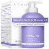 New Miuz Lavender Vitamin InShower Body Conditioner Soft Skin Natural Post Shower Care Moisturizer for Body Legs Nourishing Bath Oil Lavender Vanilla Self Care Spa Gift view 1