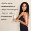 New Miuz Magnesium InShower Body Conditioner Soft Skin Post Shower Care Moisturizer for Body Legs Bath Oil for Dry Skin Shea Butter Honey Vanilla Self Care Spa Gift view 2