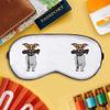 Azeeda 'Jack Russell Holding Lead' Sleep/Travel Eye Mask (EY00010662) view 2