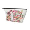 Xsovgoi Letter L Flower Graphic Travel Makeup Bag Organizer, Cosmetic Bags, Multi Purpose Pouch Bag view 2