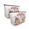 Xsovgoi Letter Y Flower Graphic Travel Makeup Bag Organizer, Cosmetic Bags, Multi Purpose Pouch Bag view 3
