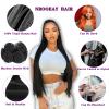 NROOEAY Straight Bundles Human Hair 26 inch 100% Unprocessed Brazilian Straight Hair Bundles 12A Retain the Intact Cuticle, Long Lifespan view 4
