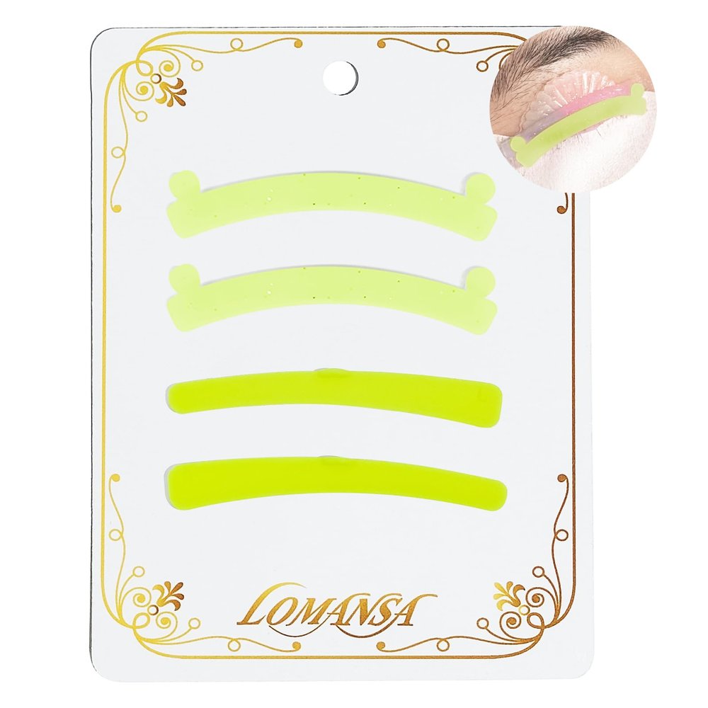 Lash Lift Ribbon Lomansa Eyelash Lift Silicone Pads Curlers Soft Stripes Lash Lift Tool Flexible Silicone Perm Roller