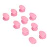 10pcs Silicone Lip Brush Covers Suction Cup Prevent Lost, Dust Proof For Makeup Bag Storage view 2