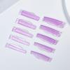 Lomansa Lash Lift Pads Silicone Shields for Lash Lamination Eyelash Lift Shields Reusable Eyelash Curling and Lifting Tools (Litter Purple) view 1