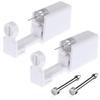 Lyuxzad Nose Piercing Gun - 2 Pack Self Nose Piercing Kit Unit Disposable Nose Piercing Gun with Nose Stud Piercing Kit Tool for Cartilage Tragus Helix Piercing Gun Piercing Jewelry (Glossy) view 1