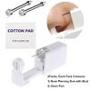 Lyuxzad Nose Piercing Gun - 2 Pack Self Nose Piercing Kit Unit Disposable Nose Piercing Gun with Nose Stud Piercing Kit Tool for Cartilage Tragus Helix Piercing Gun Piercing Jewelry (Glossy) view 2
