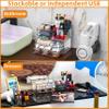 Acrylic Clear Make up Organizers And Storage for Vanity,Bathroom Skincare Organizer With 5 Drawer for Dresser,Plastic Desk Accessories Organization,Cosmetic Organizer Countertop for Beauty,Skin Care view 4